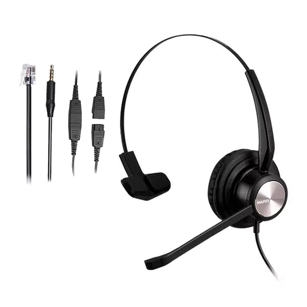 MAIRDI Auriculares Bluetooth con micrófono para PC, integrado con dongle  Bluetooth para computadora, tiempo de reproducción de 40 horas, auriculares