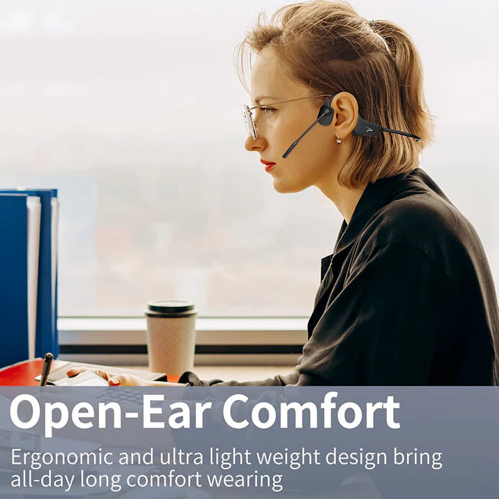 open ear bone conduction headphones 